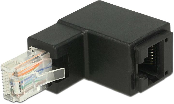 Delock RJ-45 Winkeladapter, Cat.6, UTP (RJ45, RJ45 (1x))
