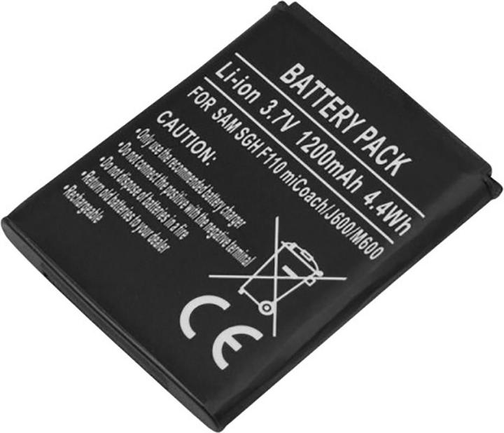 Produktbild Avizar Li-Ion Akku 3.7V 1200mAh Samsung SGH F110/J600/M600