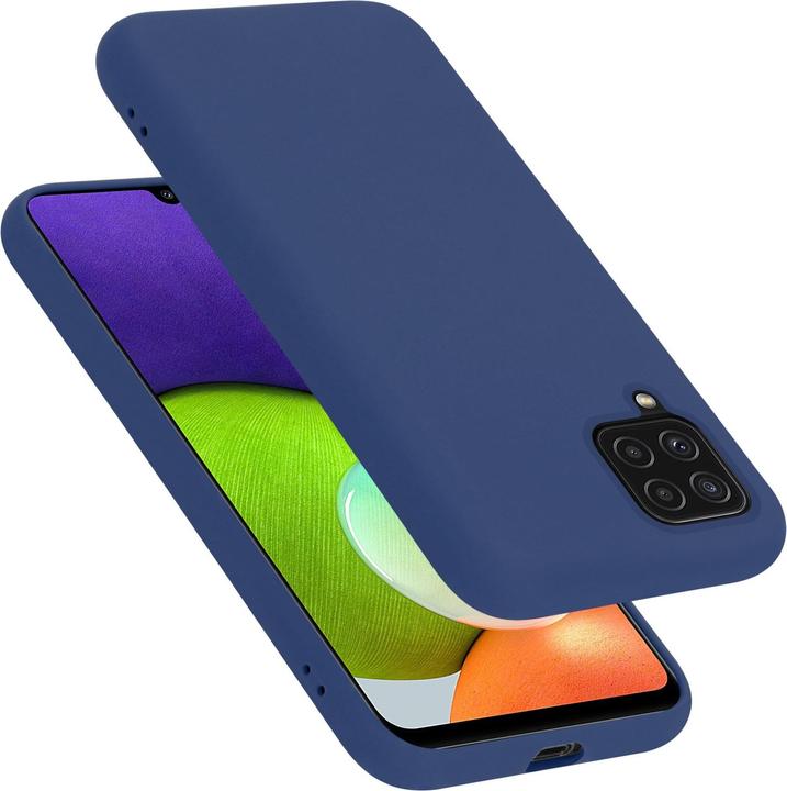Produktbild Cadorabo Bumper TPU Liquid Silicone Case (Samsung Galaxy A12, Samsung Galaxy M12)