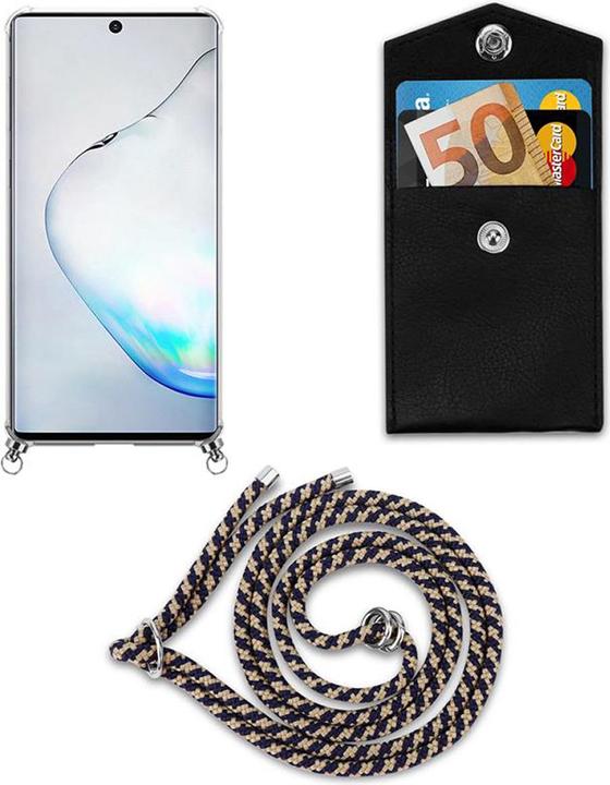 Produktbild Cadorabo TPU Handy Kette SILBER Cover