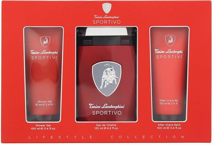 Actual product image Tonino Lamborghini Lamborghini Sportivo (Aftershave spray pump, 125 ml)