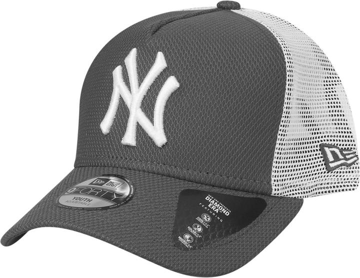 Produktbild New Era Kinder Cap - DIAMOND TRUCKER NY Yankees grau Child (53, 52 C, 54 C)