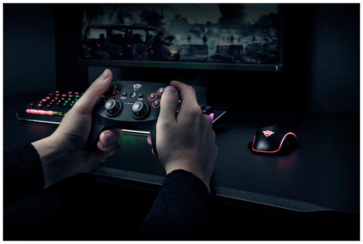 Produktbild Trust GXT 545 wireless Gamepad (PC, PS3)