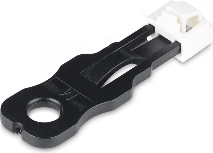 StarTech com RJ45LOCKANDKEY, Bloqueur de port + clé, RJ-45, Noir, Blanc, 10 pièce(s), 1000 pièce(s)