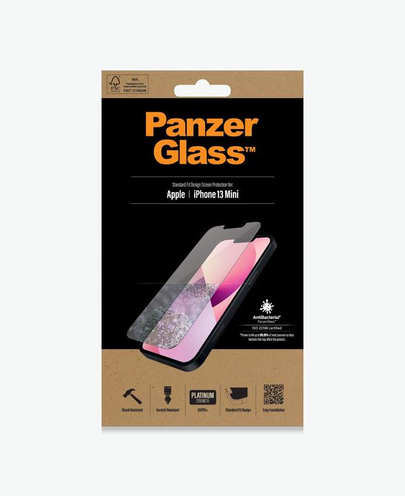 Produktbild PanzerGlass Standard Fit (1 Stück, Apple iPhone 13 mini)