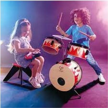 Immagine prodotto Hape Batteria cool con sgabello