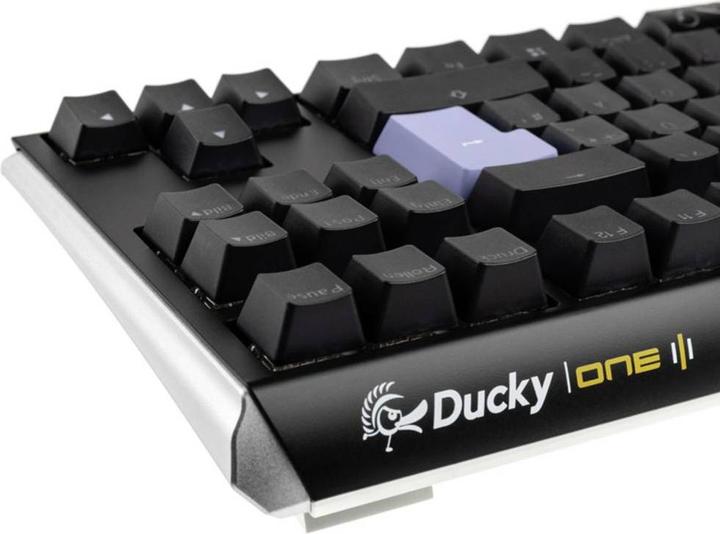 Productafbeelding Ducky One 3 Classic Zwart/Wit TKL Gaming Keyboard, RGB LED - MX-Red (NL, Bedraad)