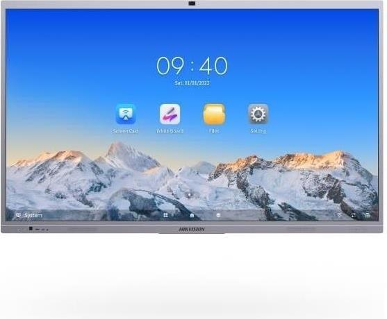 Produktbild Hikvision DS-D5C86RB/B 86 4K Interactive Flat Panel mit Kamera (Android 13.0 EDLA)