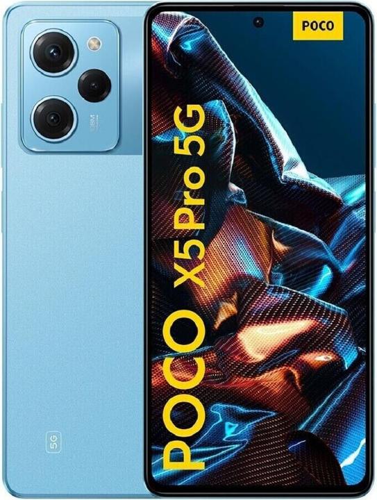 Xiaomi Poco X5 Pro 5G (256 GB, Blue, 6.67", Dual SIM, 108 Mpx, 5G)