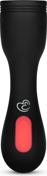 Actual product image Easytoys Vibrating Penis Head - Black