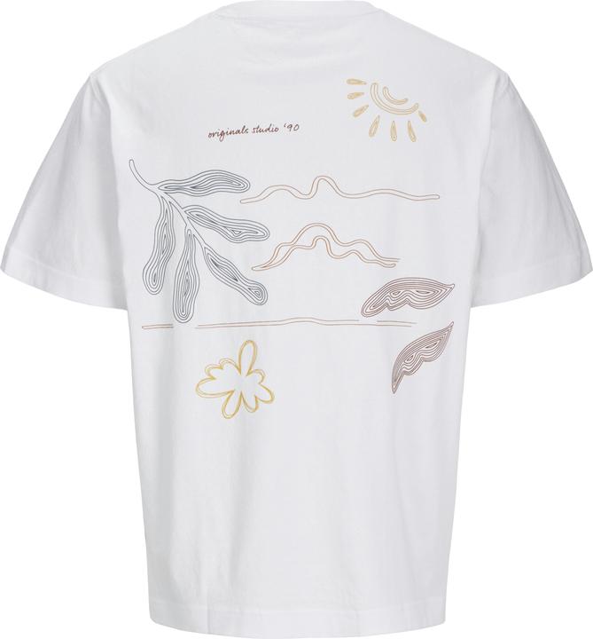 Produktbild Jack & Jones Rückenprint Rundhalsausschnitt T-shirt T-shirt (S)