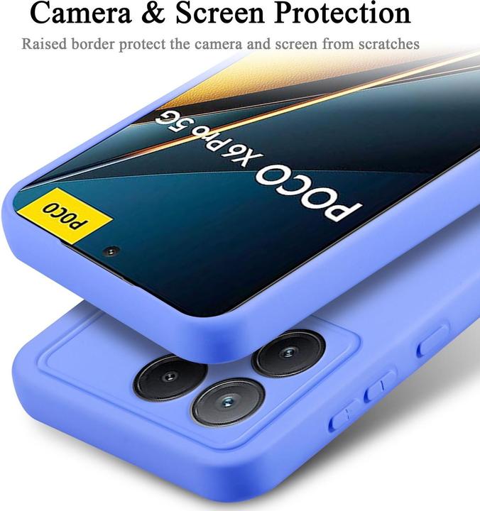 Produktbild Cadorabo Hülle für Xiaomi Poco X6 Pro TPU im Liquid Schutz Silikon Design (Xiaomi Poco X6 Pro)