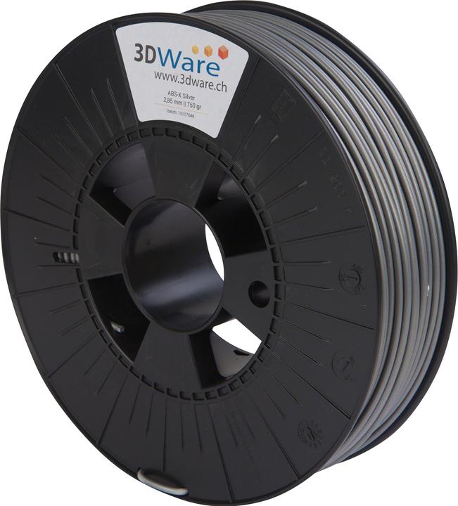 Dutch Filaments Filament (ABS-X, 2.85 mm, 750 g, Silber)