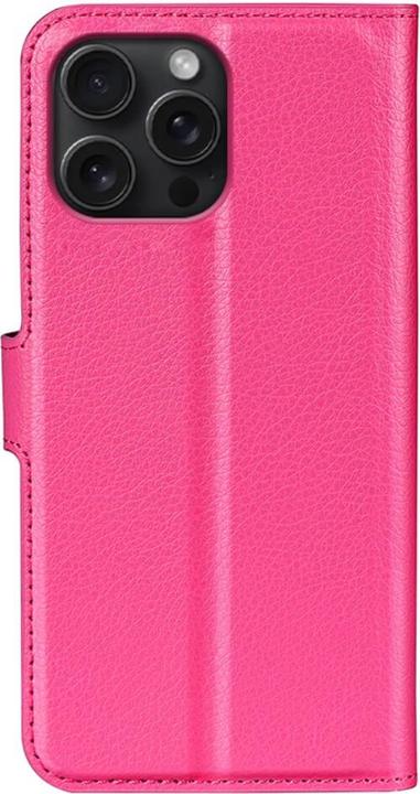 Actual product image Cover-Discount iPhone 16 Pro - Leather case (Apple iPhone 16 Pro)