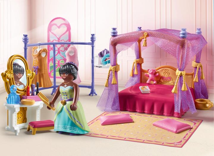 Produktbild Playmobil Prinzessinnen-Schlafzimmer mit Ankleide (71847, Playmobil Princess Magic)