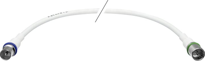 Image du produit Kathrein Câble de raccordement ETH 1500 1,5m mâle coudé (105 dB, Câble d'antenne)