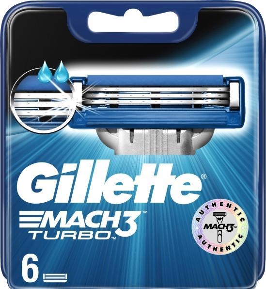 Immagine prodotto Gillette Rakblad Mach3 Turbo 6st