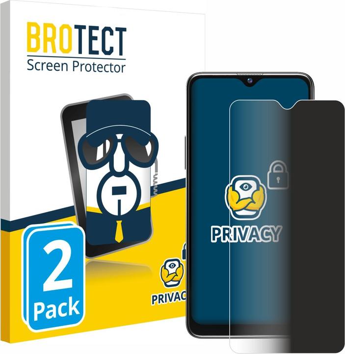Produktbild BROTECT Sichtschutzfolie Anti-Spy Privacy Folie Blaulicht-Schutz (2 Stück, Oppo A80)