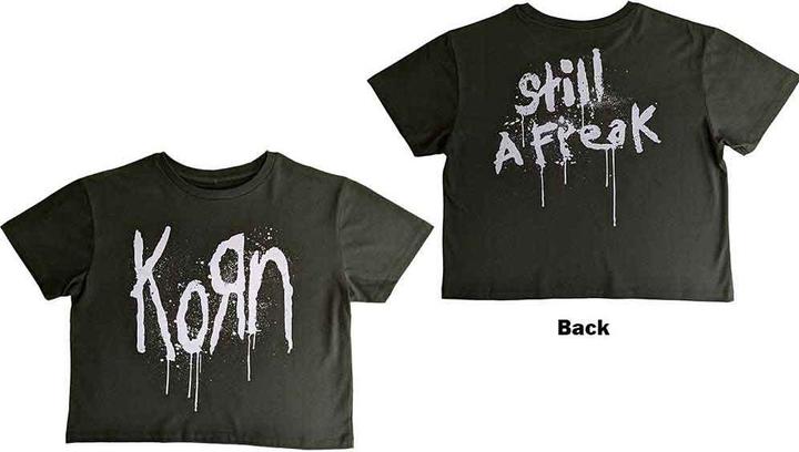 Korn Still A Freak Crop Top (Girlie)