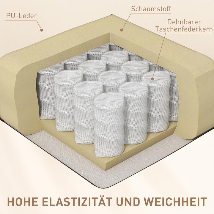 Produktbild Homcom Massagesessel mit Wippfunktion und Wärmefunktion