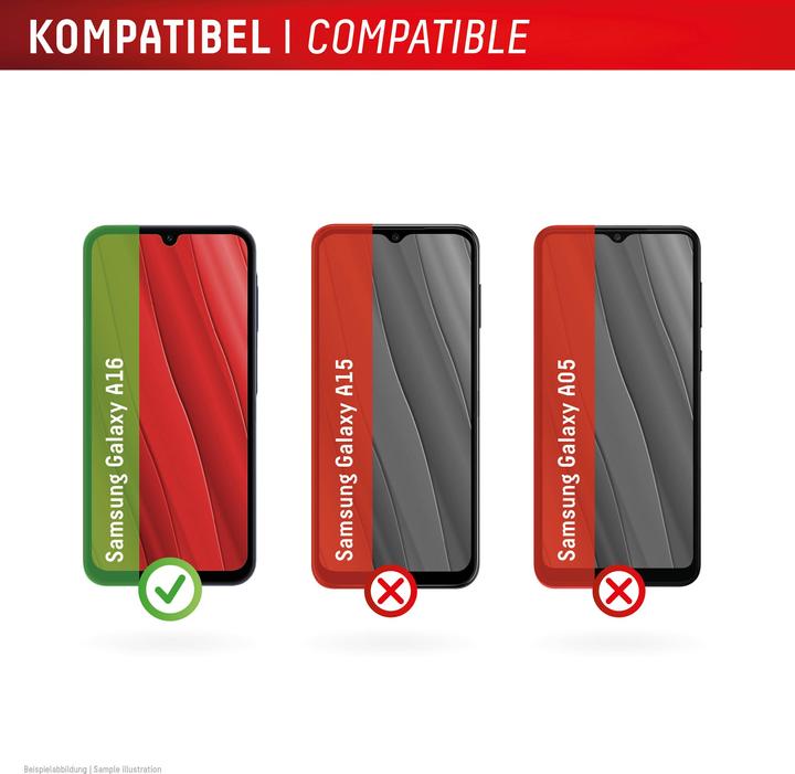 Actual product image Displex Real Glass, 2D Panzerglas (1 Piece, Samsung Galaxy A16)