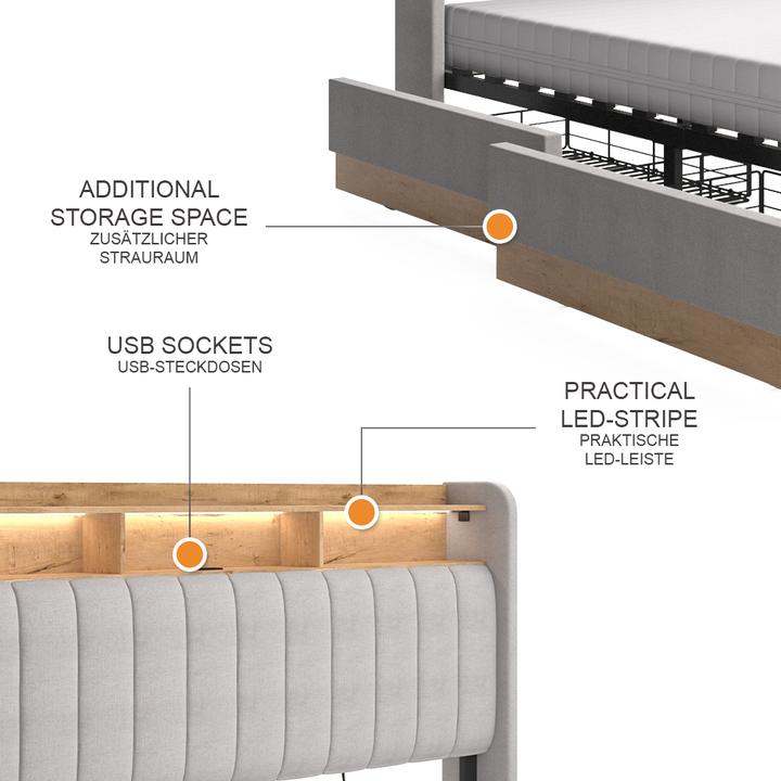 Actual product image VitaliSpa Nura (160 x 200 cm)