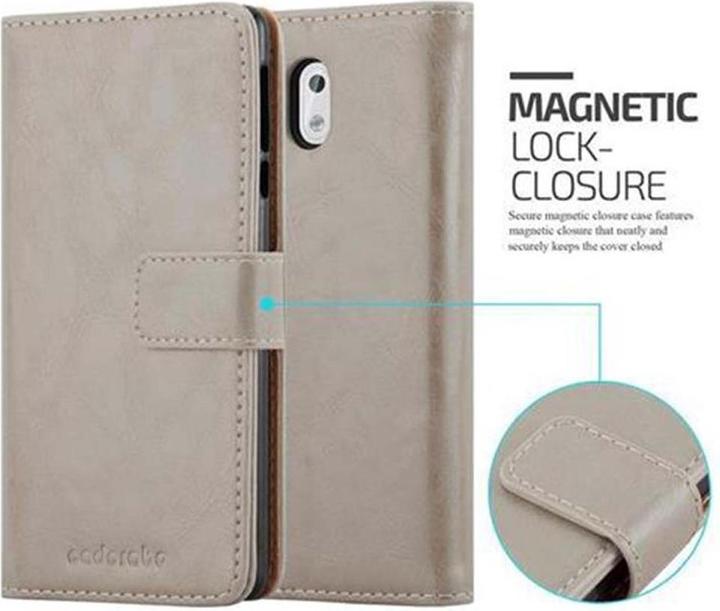 Actual product image Cadorabo Case Luxury Book (Samsung Galaxy J3 2017 (US version))