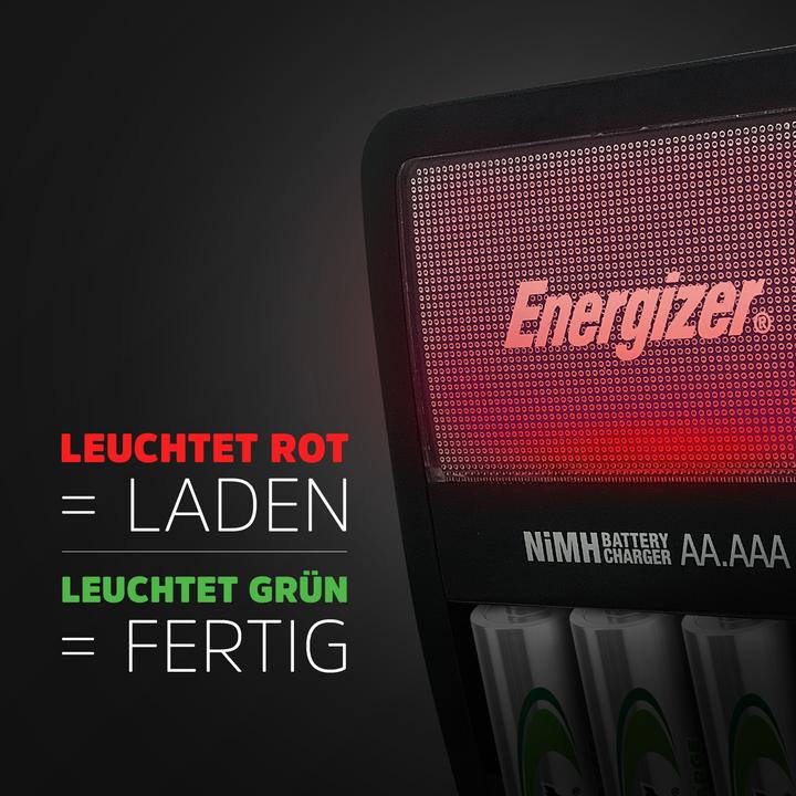 Immagine prodotto Energizer Ricarica Maxi (4 pz., AA, 2000 mAh, Batteria + Caricabatterie)