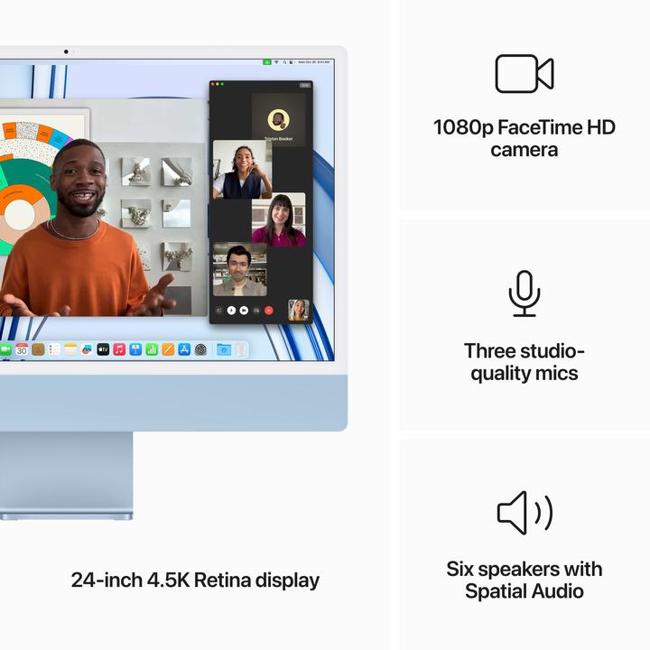 Actual product image Apple iMac 2023 (M3, 8 GB, 512 GB)