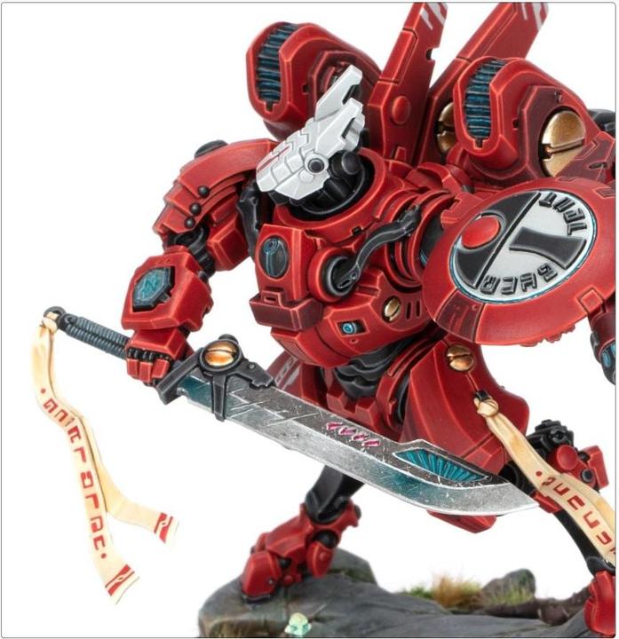 Actual product image Games Workshop Warhammer 40k - T'au Empire Commander Farsight (Plastic)