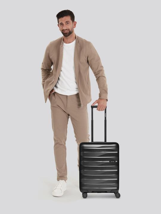 Image du produit Bergpfeil Travel 4-roues trolley cabine S 55 cm avec soufflet d'extension (44 l, Bagage à main (jusqu'à 50l))