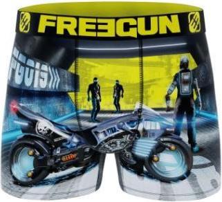 Freegun Herren Boxershort in Dose Motiv 1, Grösse S (S, Einzelpack)