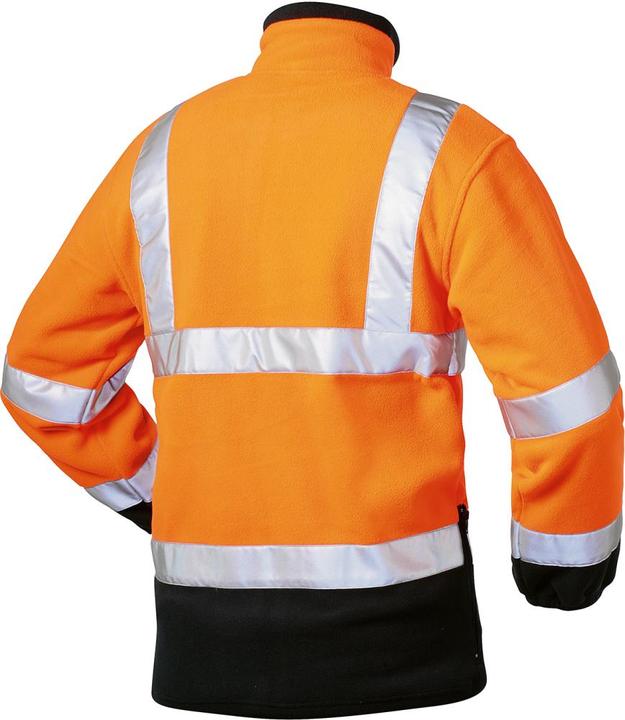 Produktbild Magni Warn-Fleecejacke Benedikt"Gr. L, orange-marine" (L)