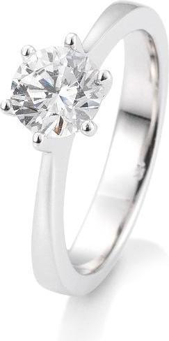 Actual product image Breuning 6 prong set 0.80-1.50 ct. (48, 750/18 K Gold)