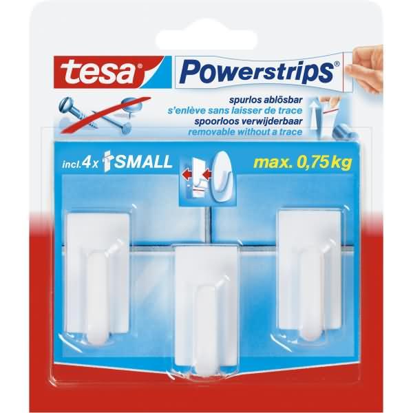Produktbild tesa Powerstrips Haken SMALL CLASSIC