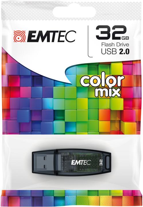Immagine prodotto Emtec C410 Color Mix (32 GB, USB-A, USB 2.0)