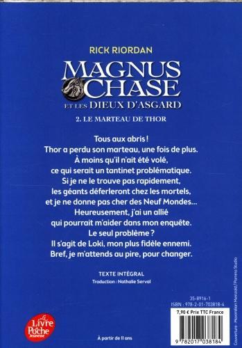 Actual product image Magnus Chase et les dieux d'Asgard (French, Riordan Rick, 2018)