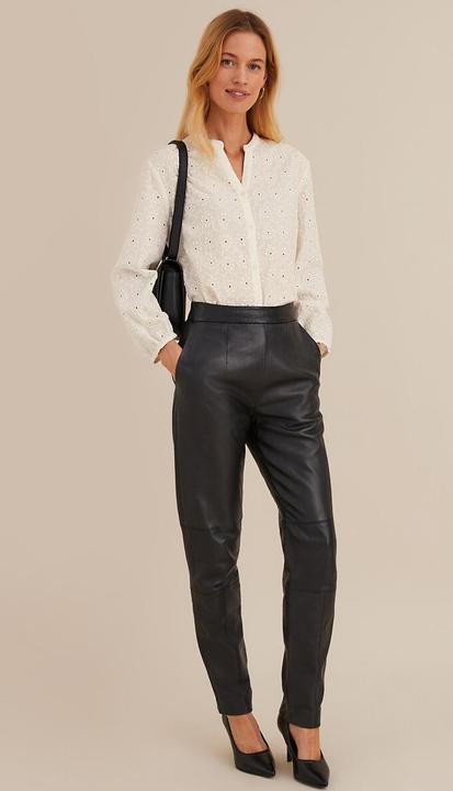 Image du produit Anne Weyburn Blouse à manches 3/4 avec broderie ajourée (48)