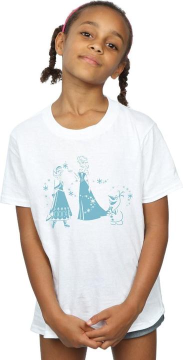Immagine prodotto Disney Frozen Magic Snowflakes Maglietta Ragazze (140, 146)
