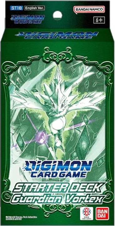 Actual product image Digimon - ST18 - Guardian Vortex - Starter Deck (EN) (English, Booster Pack)