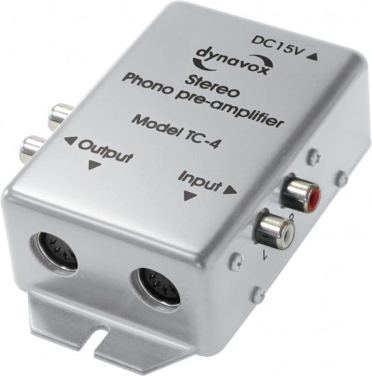 Actual product image Dynavox TC4 phono preamplifier