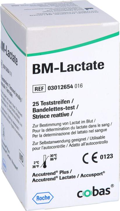 Actual product image Roche Cobas Accutrend Lactate Test Strips, 25 pcs. (25 x)