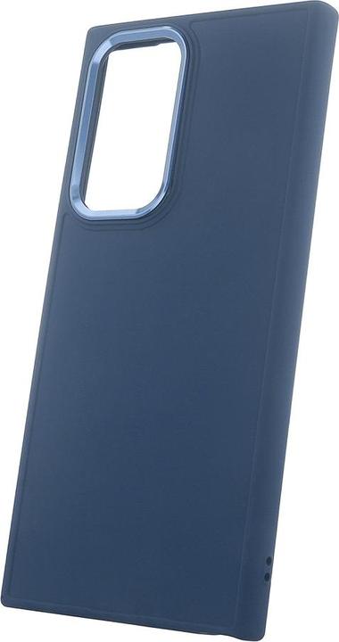 Actual product image OEM Satin case for Samsung Galaxy S22 Ultra dark blue (Samsung Galaxy S22 Ultra)