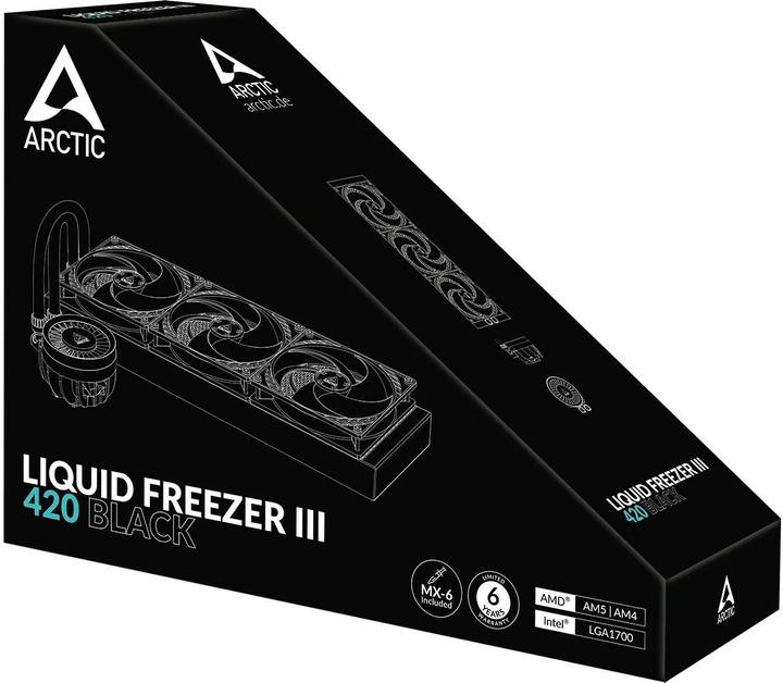 Immagine prodotto Arctic Liquid Freezer III - 420 (nero)