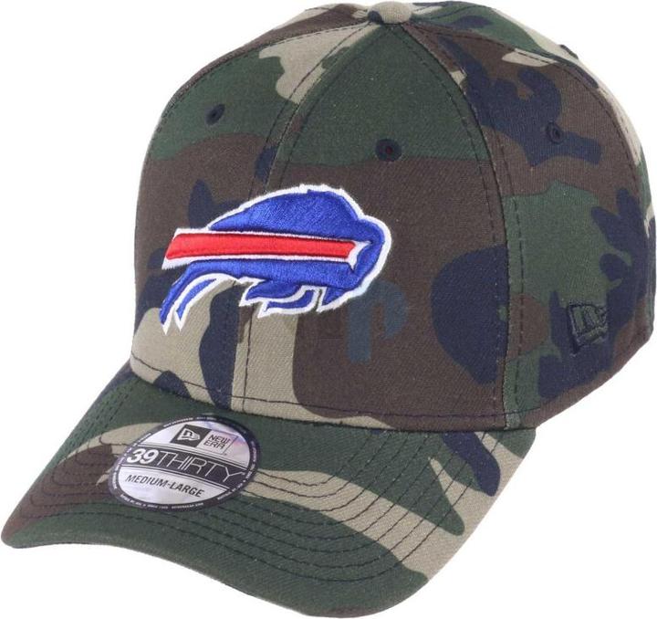 Immagine prodotto New Era NFL - Buffalo Bills - Camo Pack 39Thirty Stretch Cap Verde SM (54, 55, 56, 57)