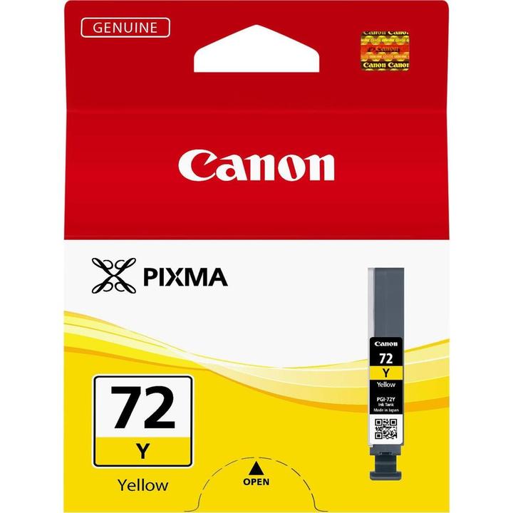 Actual product image Canon Pgi-72y (Y)