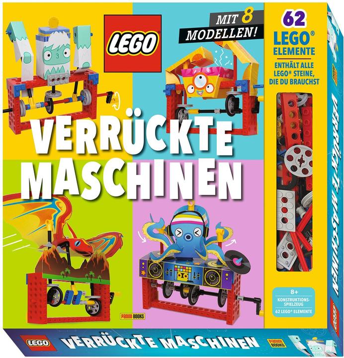 Panini LEGO Verrückte Maschinen: Mit 8 Modellen. (Deutsch, Panini, Barbara Knesl, 2021)