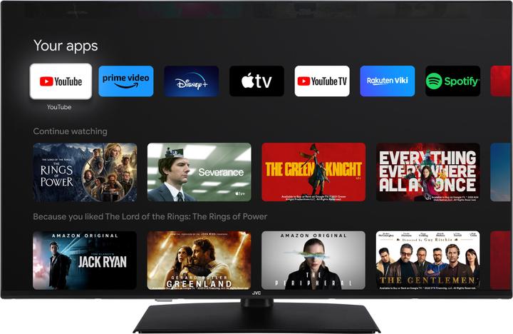 Actual product image JVC LT-50VUQ3455 LED-TV UHD QLED TIVO (50", QLED, 4K, 2024)