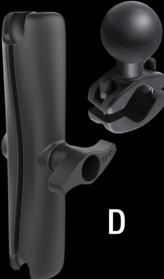 Immagine prodotto RAM Mounts UNPKD. RAM MNT. W/2 3.68