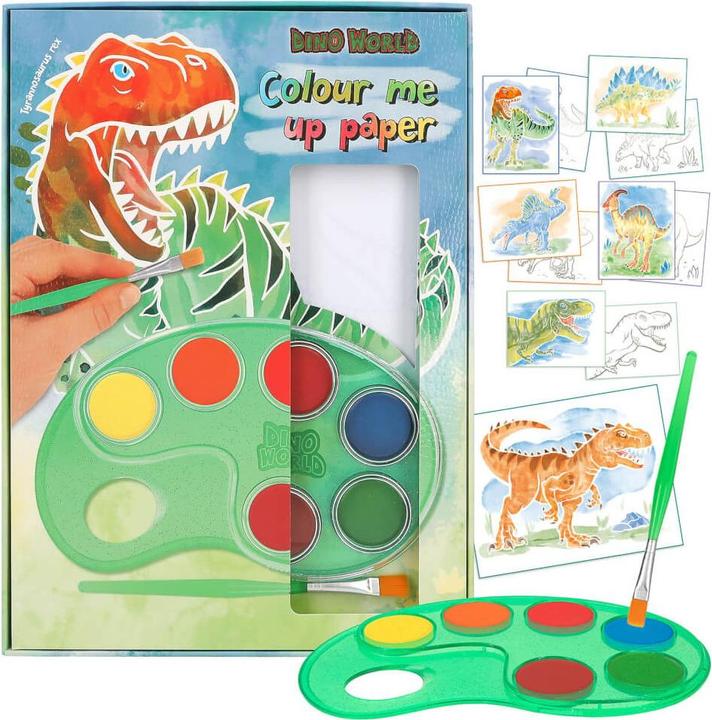 Actual product image Depesche Dino World - Colour Me Up Paper ( 0412517 )